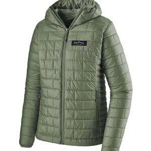 PATAGONIA W'S NANO PUFF FITZ ROY TROUT HOODY
